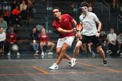 Cover image for Omar Azzam Plays Squash