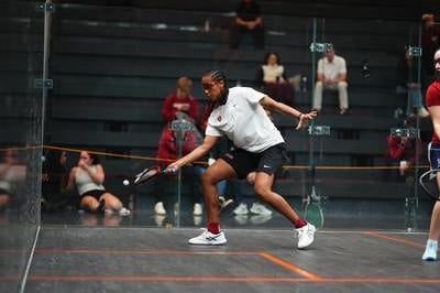 Cover image for No. 4 Harvard Women’s Squash Falls in Ivy Semifinal Heartbreaker