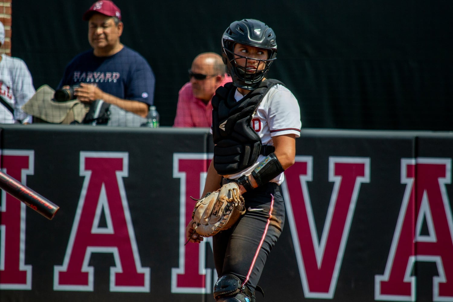 Sophomore catcher Quinn Salazar-Stewart hit the first home run of her collegiate career this past weekend.