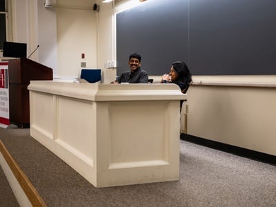 Cover image for Sri Lankan Novelist Anuk Arudpragasam Reflects on War, Guilt, and Fiction at Mahindra Humanities Center Talk