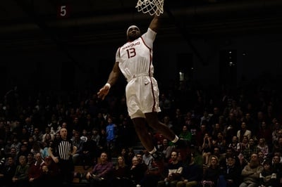 Cover image for Piggé Shines On Senior Night As Harvard Closes Regular Season with 81-71 Win Over Columbia