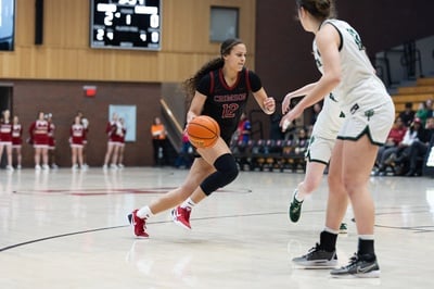 Cover image for Harvard Storms Back From a 16-Point Deficit to Beat Columbia 68-64