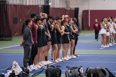 Cover image for Harvard Women’s Tennis Downs UMass