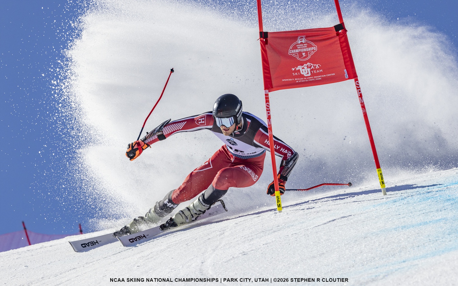 Captain Luke Kearing made his NCAA Championship debut in Park City, Utah, this week. 