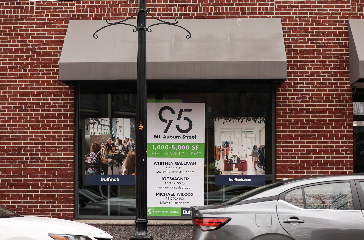95 Mt. Auburn St. in Harvard Square on Thursday. Pura Vida Miami won approval to open a new cafe at the location.