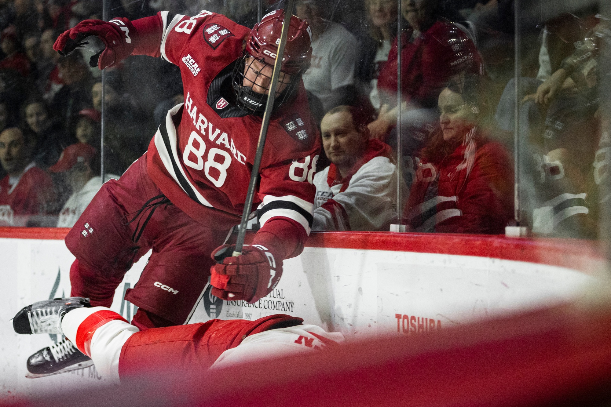 Harvard Drops Second Game Against No. 9 Cornell, Sets Up Sunday Grudge ...