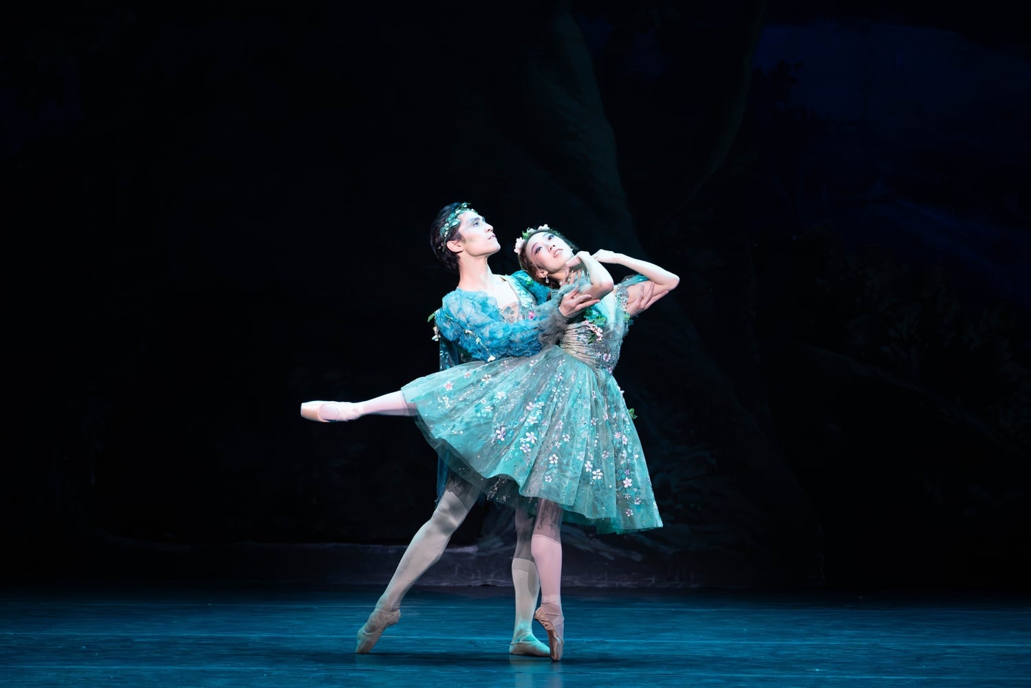 Jeffrey Cirio and Chisako Oga in Frederick Ashton's The Dream