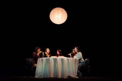 Cover image for 'Asian Women I Know' Dinner Still
