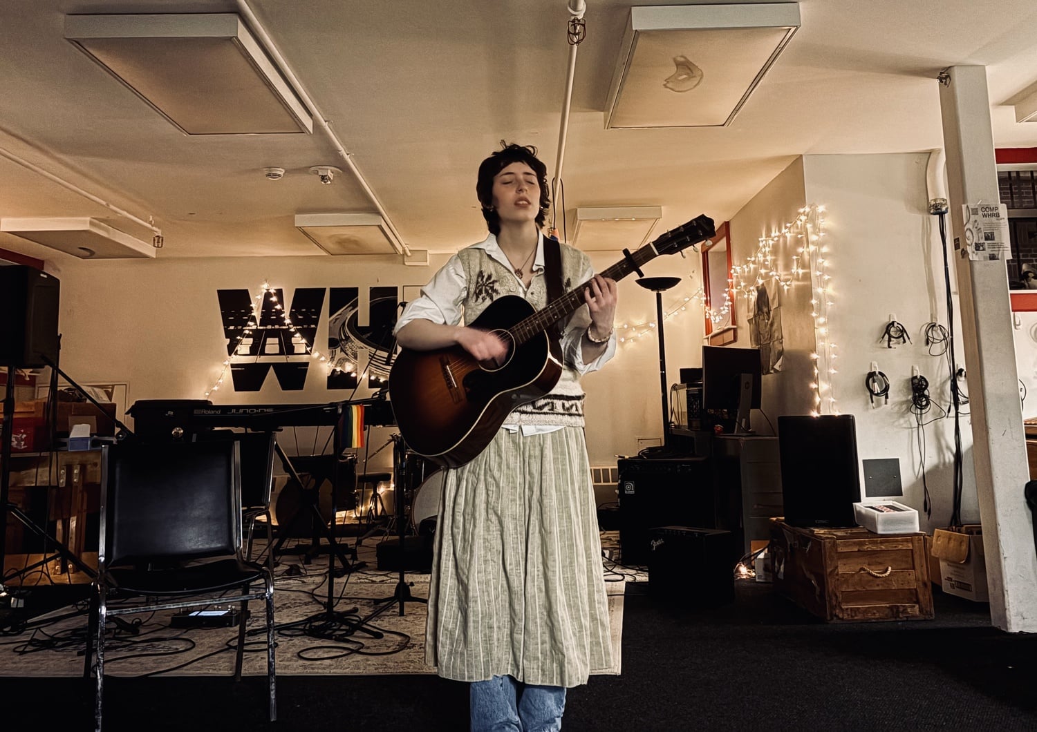 Mariel performed at WHRB on Mar. 13.