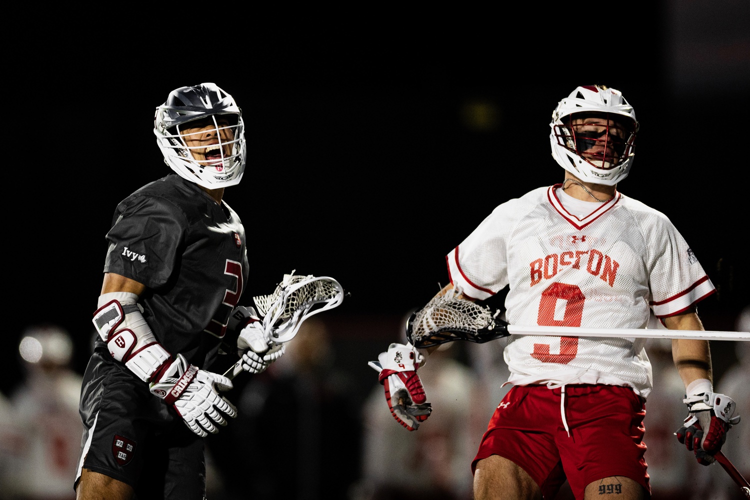 Captain Logan Ip scored his 100th collegiate goal against the BU Terriers.
