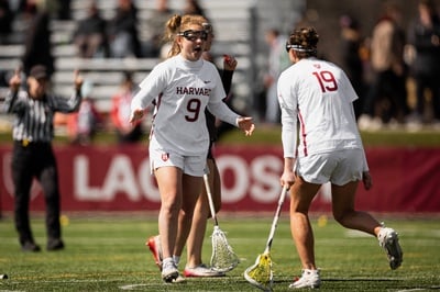 Cover image for Women’s Lacrosse Rings in 50th Anniversary with a Win Over Brown