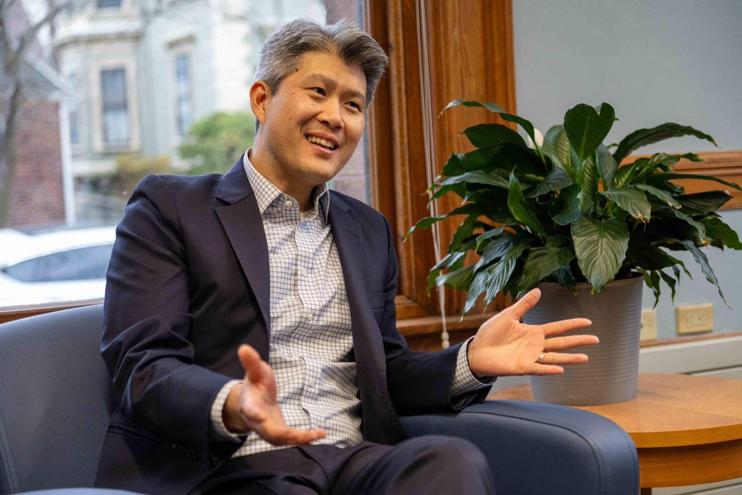 Cambridge City Manager Yi-An Huang '05 said Harvard's community benefits aren't factored into its PILOT contribution.