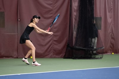 Cover image for Women’s Tennis Falls to No. 58 Yale