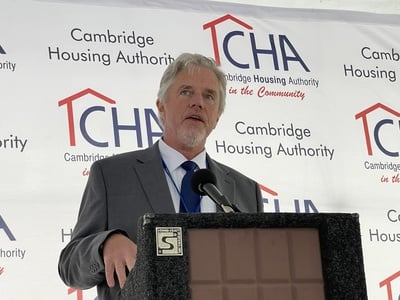 Cover image for ‘Through the Ranks’: Johnston Leaves Cambridge Housing Authority After 34 Years
