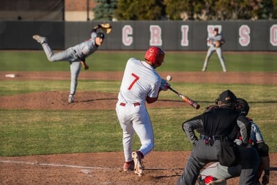 Cover image for Baseball Splits Doubleheader, But Falls to Yale in Series