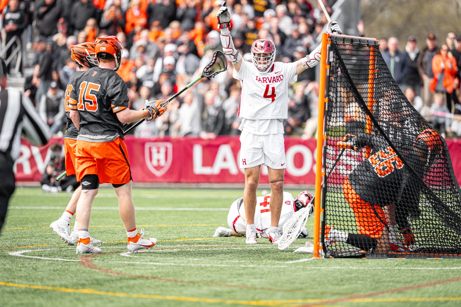 Junior captain Jack Speidell scores.