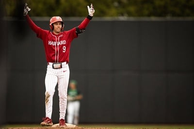 Cover image for Baseball Loses Two, Wins One in Pivotal Dartmouth Series
