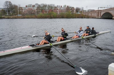 Cover image for Harvard-Radcliffe Lightweight Rowing Retains Beanpot
