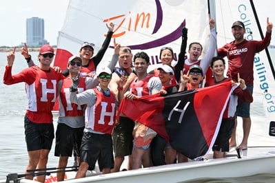 Cover image for Sailing Defends its ICSA Open Team Racing National Championship Title
