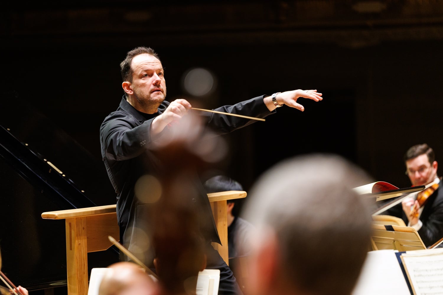 Andris Nelsons conducting the BSO on April 2.