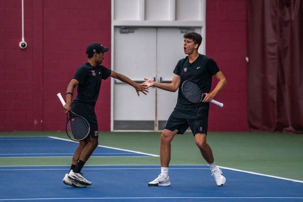 Cover image for No. 47 Harvard Men’s Tennis Snags Win over Dartmouth, Snubbed From NCAA Tournament