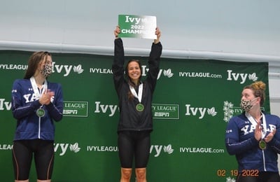 Cover image for Felicia Pasadyn Wins 2022 Ivy League Title