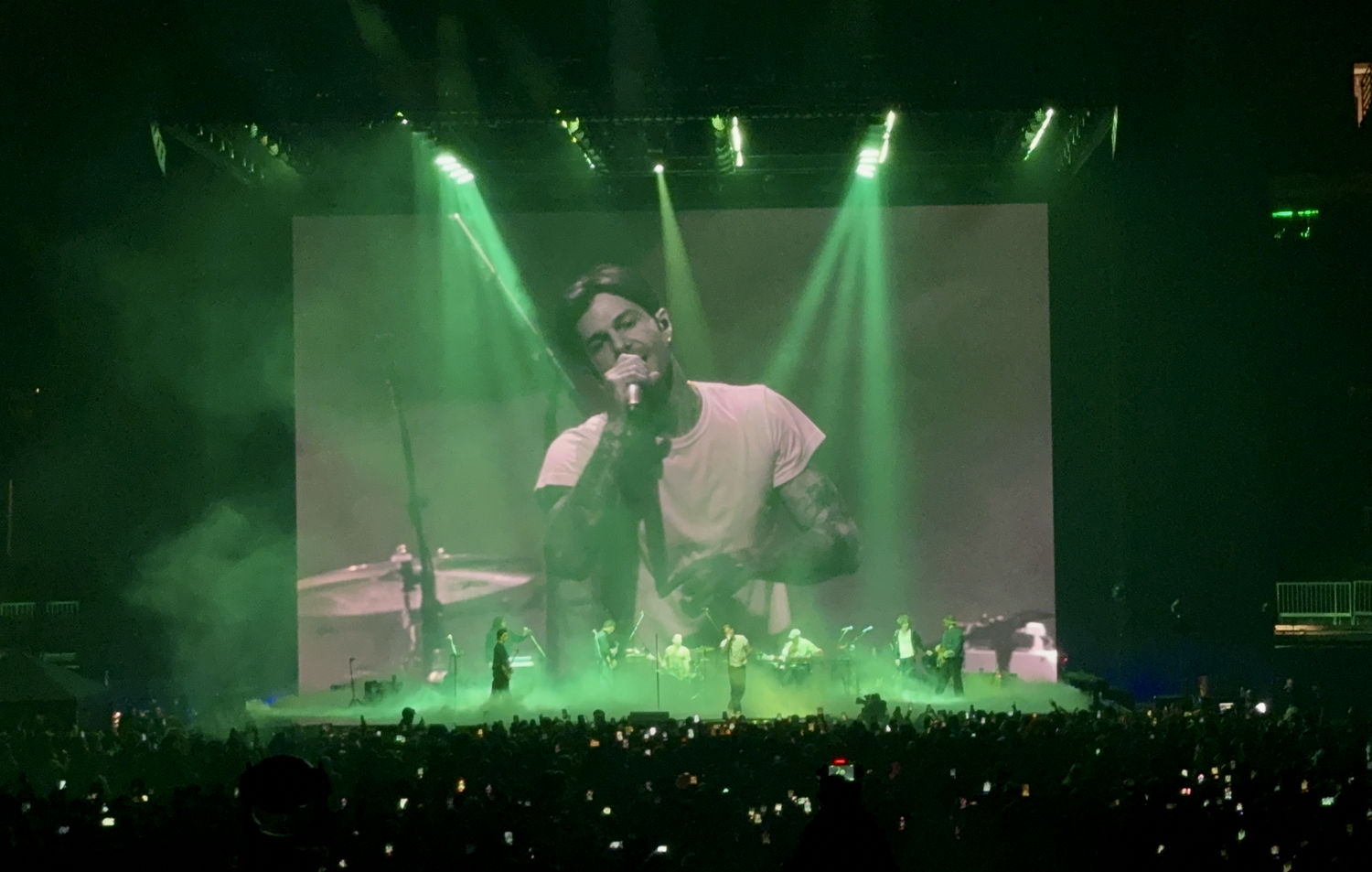 The Neighbourhood performed at TD Garden on April 8.