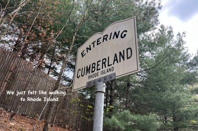 Cover image for Things that Take Longer than Walking to Rhode Island