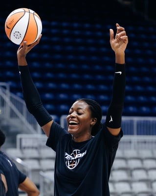 Cover image for Temi Fagbenle ’15 Embraces New Chapter with the WNBA’s Toronto Tempo