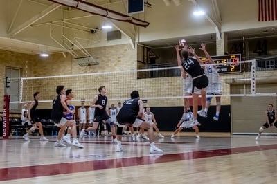 Cover image for Year in Sports: Mens Volleyball