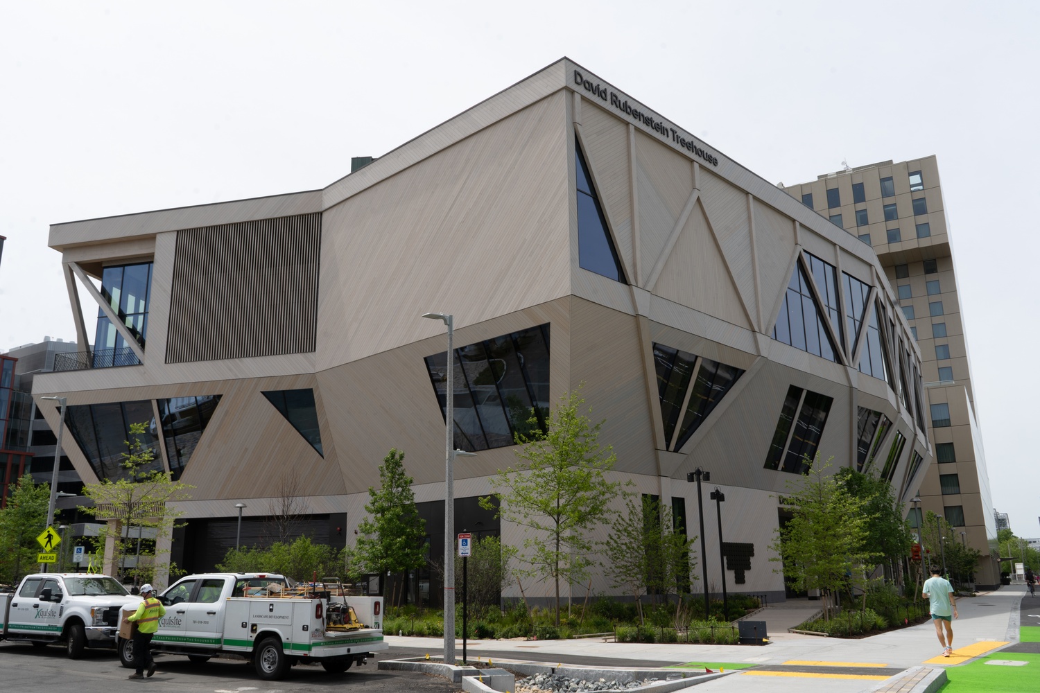 The David Rubenstein Treehouse is located on Western Avenue.