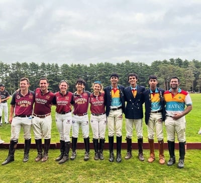 Cover image for Not Horsin’ Around: Harvard Polo Travels to India