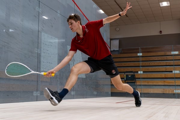 Cover image for Squashing the Competition: Christian Capella’s Stellar Collegiate Debut