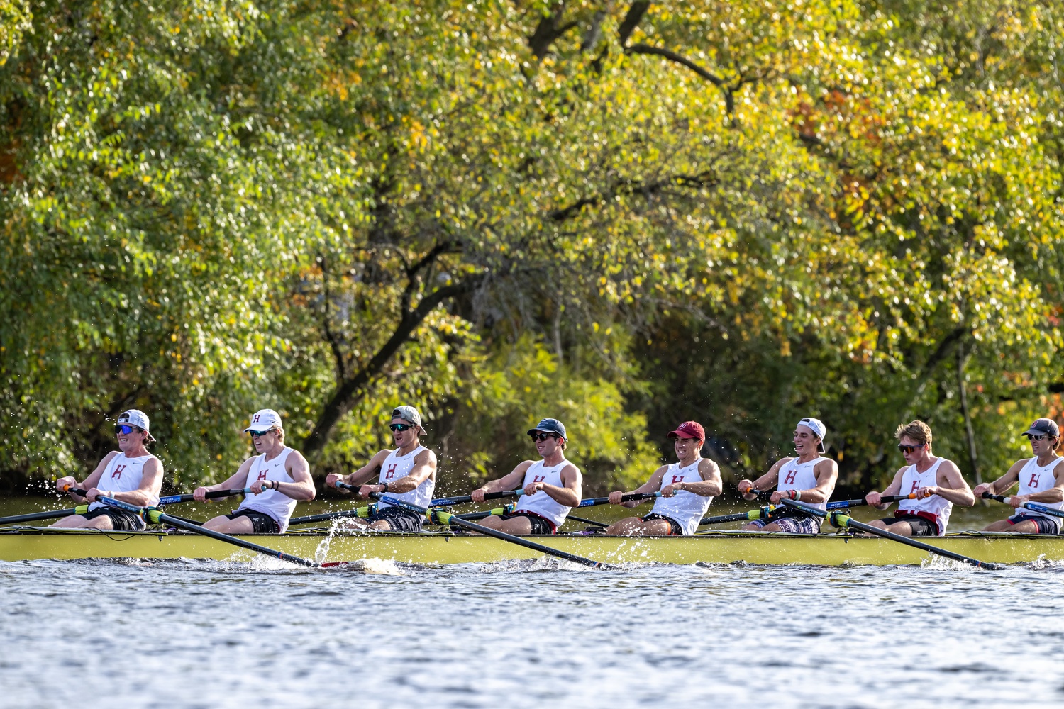 The lightweight varsity eight wins the 2025 Head of the Charles Regatta. 