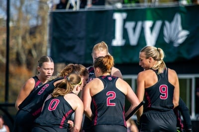 Cover image for Harvard Field Hockey Huddles
