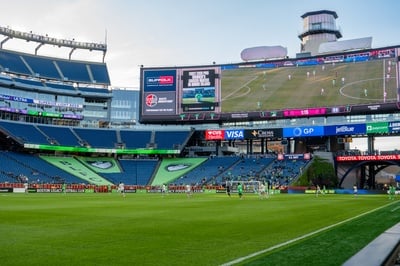 Cover image for Gillette Stadium Prepares for the World Cup