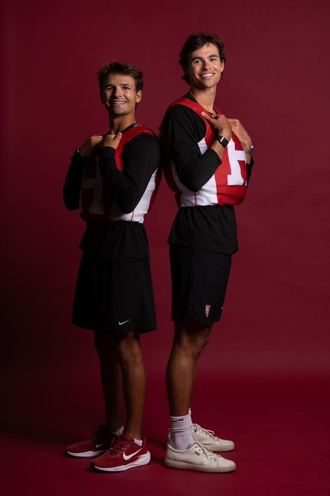 Sailing duo Justin and Mitchell Callahan. 