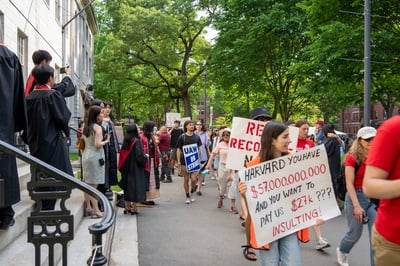 Cover image for Graduate Student Union Protest Disrupts Class of 2026 Baccalaureate Events