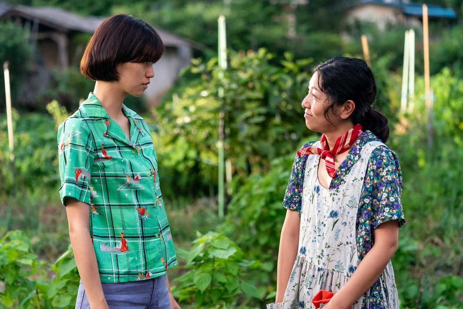 Doyeon Kim and Sakura Ando in "Dora."