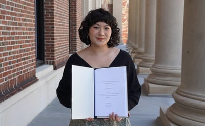 Cover image for Artist Profile: Ria S. Cuéllar-Koh ’26 on Why Art Never Truly Ends