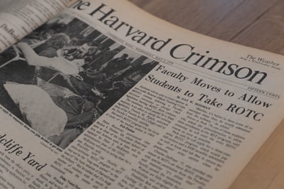 Cover image for ‘A Different World’: The Quiet Return of ROTC to Harvard Under the Class of 1976