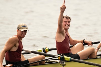 Cover image for Men’s Heavyweights Sweep Yale at Harvard-Yale Regatta