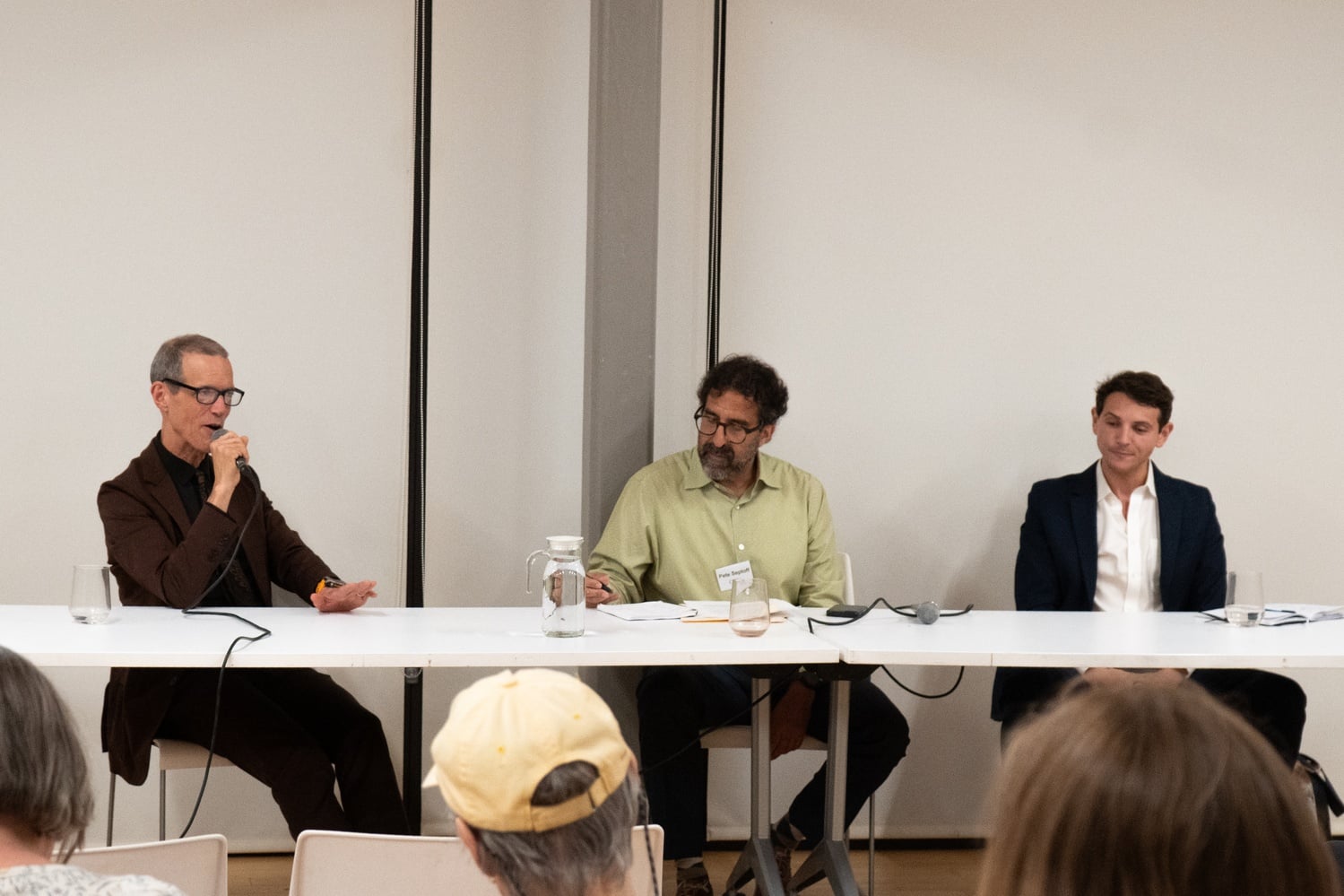 State Sen. William N. Brownsberger '78 and challenger Daniel A. Lander '14 discussed legislative transparency at a Wednesday forum hosted by the Cambridge Committee for Transparency and Accountability.