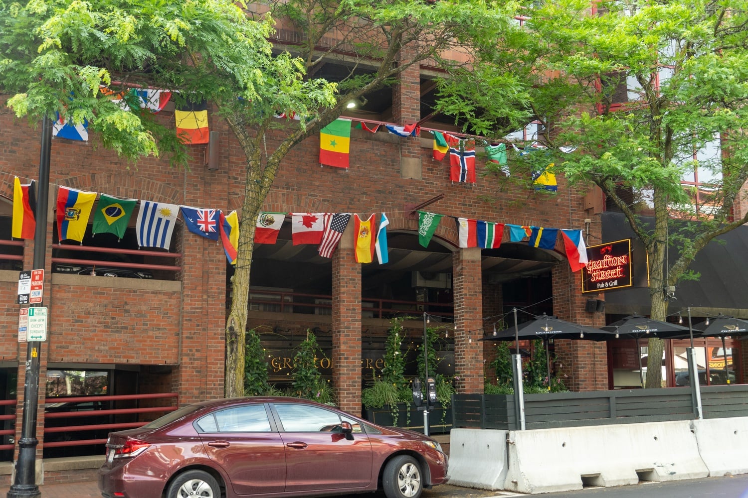 Cambridge officials have authorized to-go drink sales within designated public consumption zones — including Harvard Square — through July 31