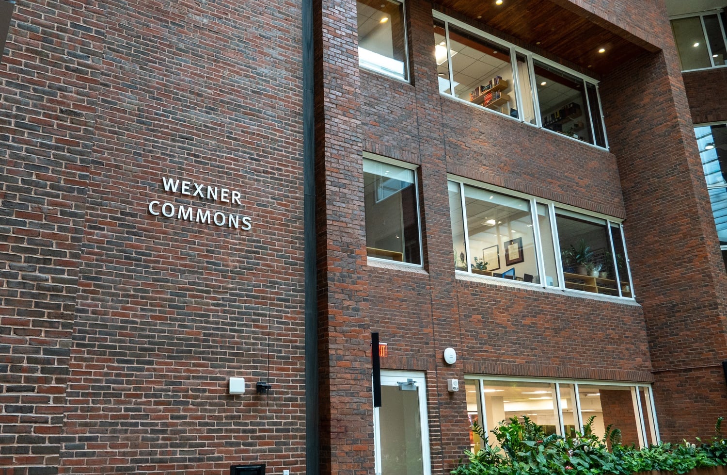 The Wexner Commons at Harvard Kennedy School.