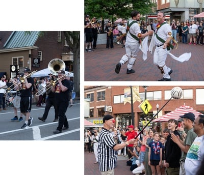 Cover image for Performers at Harvard Square World Cup Watch Party
