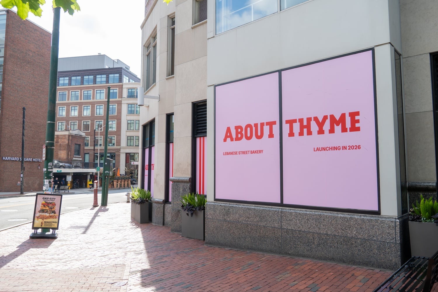 About Thyme, a Lebanese fast-casual bakery, is set to open its first location in Harvard Square by early August.