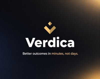Cover image for Verdica: Better Outcomes in Minutes, Not Days
