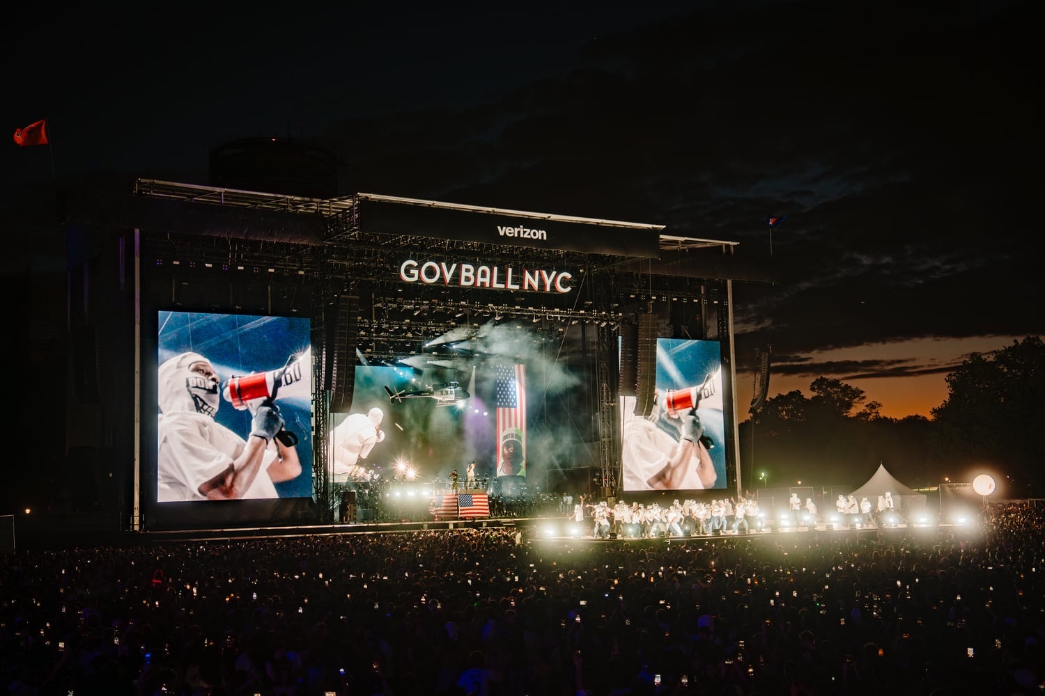 A$AP Rocky performed at Governors Ball on June 7.