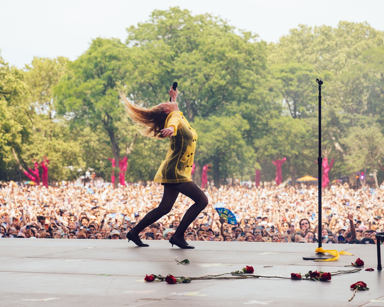Audrey Hobert performed at Governors Ball on June 5.